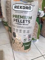 15 zakken PELETS te koop wegens overlijden, Ophalen