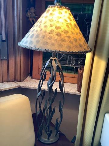 lampe en métal avec abat-jour léopard, Enlèvement