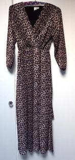 Panterkleurige, enkellange jurk van Terra di Siena-38/40., Enlèvement ou Envoi, Comme neuf
