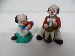 A6479. 3x Mini Gilde Clowns Beeldjes, Ophalen of Verzenden, Gebruikt