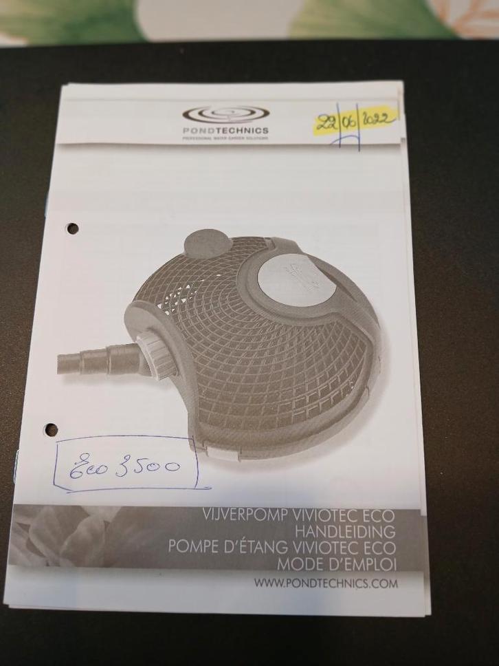 Etang jardin, Tuin en Terras, Vijvers, Gebruikt, Ophalen