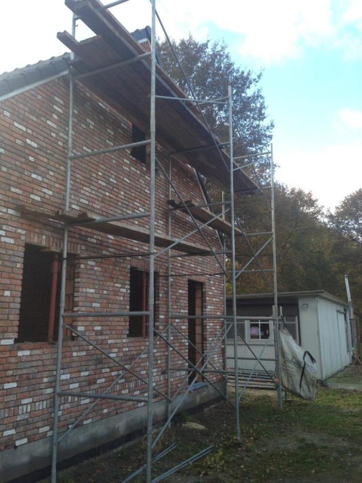 Stellingen, metserschragen, zaagtafels, betonmolen, stiepen, Doe-het-zelf en Bouw, Betonmolens, Gebruikt, Ophalen