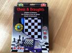 Gezelschapsspel reis schaken en dammen, Hobby en Vrije tijd, Jumbo, Reisspel, Een of twee spelers, Gebruikt