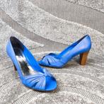 Via Uno Dames pumps High heels open teen Eur 41 - 25,5 cm, Blauw, Ophalen of Verzenden, Pumps