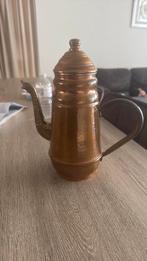 Mooie koperen koffiepot, Antiek en Kunst, Ophalen, Koper