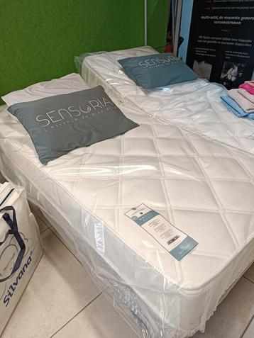 2 Nieuwe matrassen luxe pocketveren 90/200, 7 zones, ... beschikbaar voor biedingen