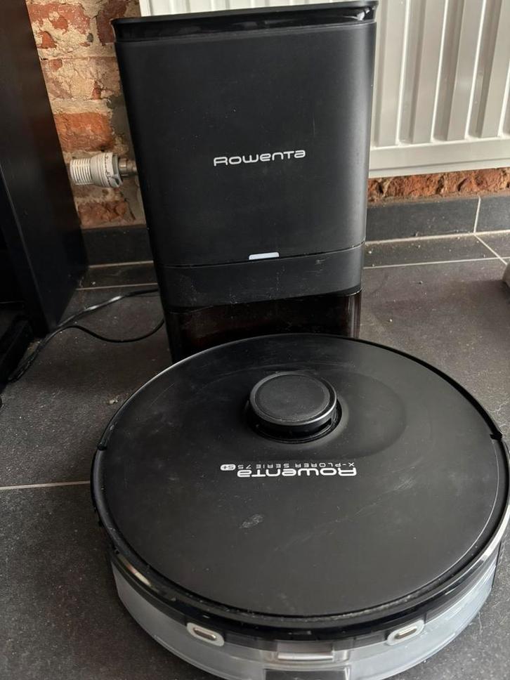 Rowenta X-Plorer Serie 75 S+, Elektronische apparatuur, Stofzuigers, Zo goed als nieuw, Robotstofzuiger, Reservoir, Ophalen