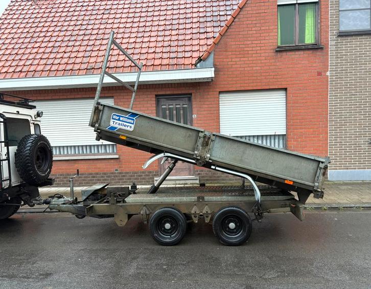 Ifor Williams kipper TT105G (3500 kg), Auto diversen, Aanhangers en Bagagewagens, Zo goed als nieuw, Ophalen of Verzenden