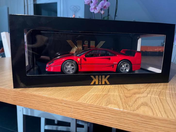 F40 1:18, Hobby en Vrije tijd, Modelauto's | 1:24, Nieuw, Auto, Overige merken, Ophalen