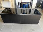 IKEA BESTÅ tv-meubel (wit/zwart 120 cm met lade en deur), Ophalen, 100 tot 150 cm, Scandinavisch modern / minimalistisch, Zo goed als nieuw