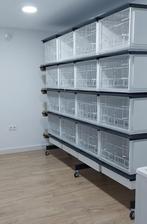 Terenziani CILEA 6040 draadkooien wand 28 stuks als nieuw, Dieren en Toebehoren, Ophalen, Zo goed als nieuw, Metaal, Broedkooi of Kweekkooi