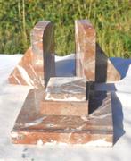 ensemble de bureau encrier et serre livre en marbre, Enlèvement ou Envoi