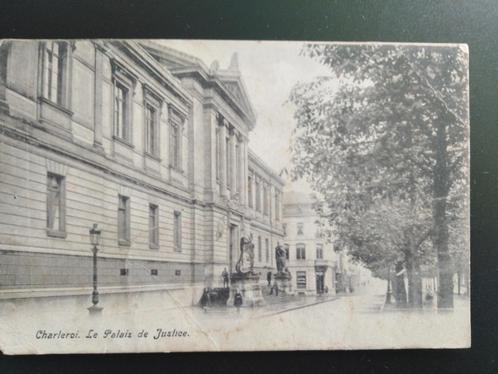 Carte postale ancienne (CPA) Charleroi 1909 de Justice, Verzamelen, Postkaarten | België, Gelopen, Henegouwen, Voor 1920, Ophalen of Verzenden