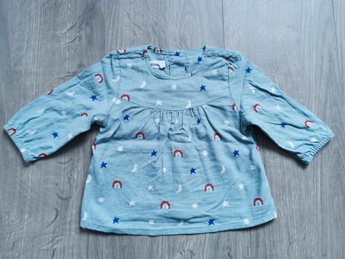 Blouse P'tit Filou - maat 62, Kinderen en Baby's, Babykleding | Maat 62, Zo goed als nieuw, Meisje, Overhemdje of Bloesje, Ophalen of Verzenden