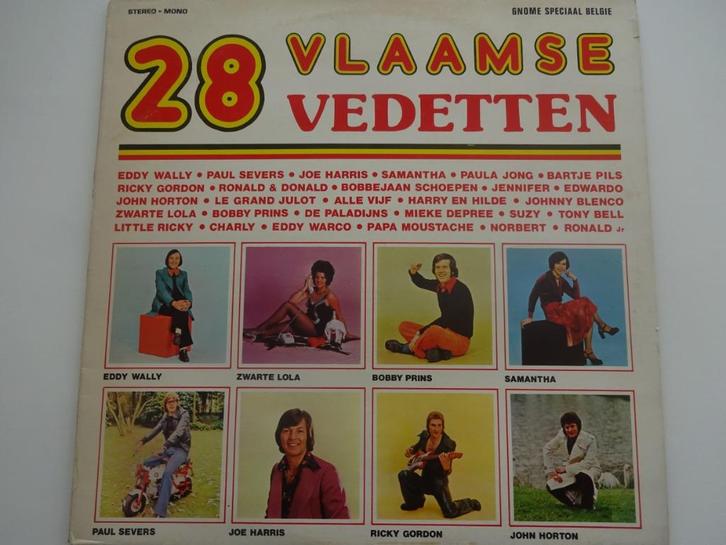28 Vlaamse Vedetten - (1975), Cd's en Dvd's, Vinyl | Nederlandstalig, Ophalen of Verzenden