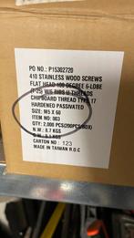 Terras schroeven inox m5x50 en 5x60, Ophalen, Nieuw