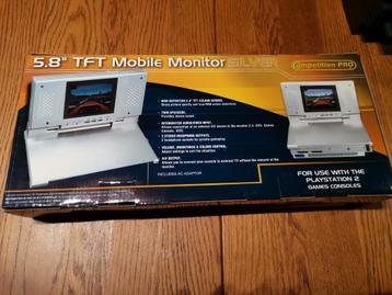 NIEUW nooit geopende Tft mobiele monitor van SHARP Sony PS2