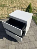Twee Moderne Witte Ladekasten, kan apart gebruikt worden, Huis en Inrichting, Kasten | Roldeurkasten en Archiefkasten, Ophalen of Verzenden