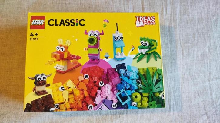 Lego Classic 11017 – Creatieve monsters, Kinderen en Baby's, Speelgoed | Duplo en Lego, Nieuw, Lego, Complete set, Ophalen of Verzenden