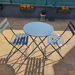 metalen bistro set, Ophalen, Zo goed als nieuw