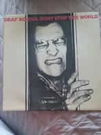 LP - Deaf School – Don't Stop The World - 1977, Cd's en Dvd's, Vinyl | Rock, Ophalen of Verzenden, Zo goed als nieuw, 12 inch