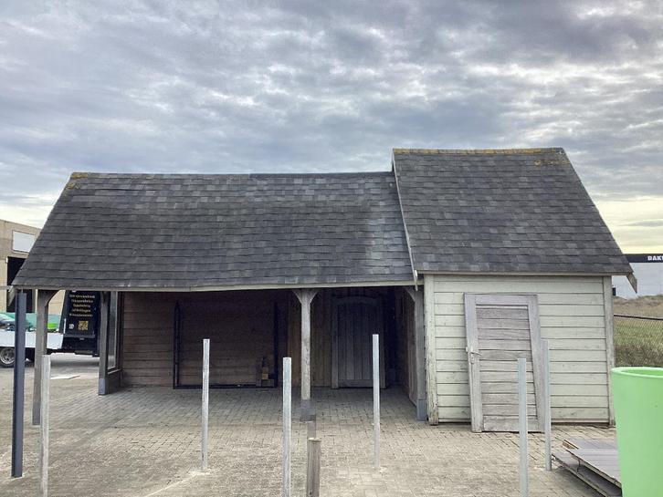 tuinberging, Tuin en Terras, Tuinhuizen, Gebruikt, Tuinhuis, Hout, 500 cm of meer, 200 tot 400 cm, 1 raam, Met overkapping, Ophalen