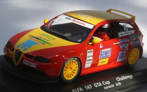 ALFA 147 GTA cup #16 - JIRIK - Slot Car FLY 88197, Hobby & Loisirs créatifs, Modélisme | Voitures & Véhicules, Neuf, Voiture, 1:32 à 1:50