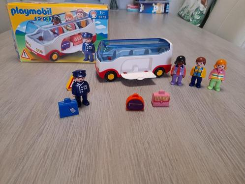 Playmobil 1.2.3 - Autobus 6773, Kinderen en Baby's, Speelgoed | Playmobil, Zo goed als nieuw, Complete set, Ophalen of Verzenden