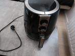 Zwarte Inventum hetelucht friteuse, Ophalen of Verzenden, Gebruikt, Airfryer XL, 750 t/m 999 gram