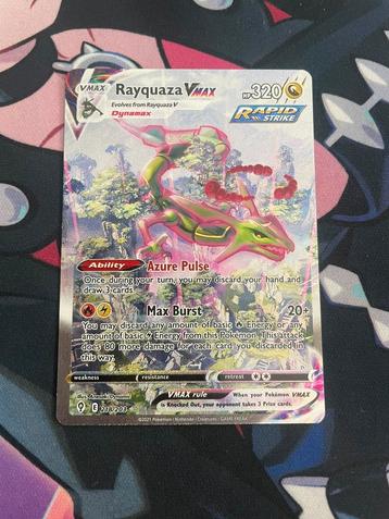 Rayquaza vmax alt art, Enlèvement ou Envoi, Comme neuf