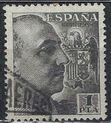 Spanje 1951-1953 - Yvert 820 - Reeks - Franco (ST)