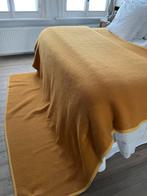 GROOT DEKEN WOONDEKEN TWEEPERSOONS OKER/ GEEL ZEER WARM, Huis en Inrichting, Slaapkamer | Beddengoed, Overige kleuren, Tweepersoons