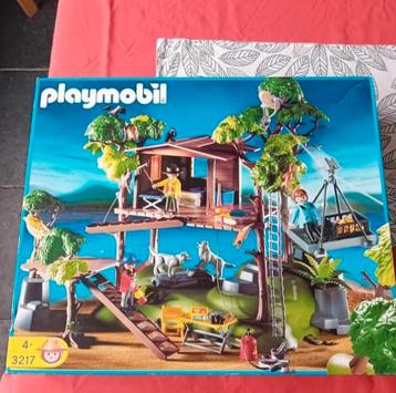 Playmobil XL doos nr 3217 expeditie kamp, boomhut beschikbaar voor biedingen