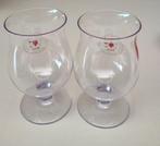 2 Plastic duvel glazen- Handle without care- samen 10 euro, Ophalen, Duvel