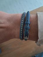 Armband Victoria, Ophalen, Zo goed als nieuw, Grijs, Leer