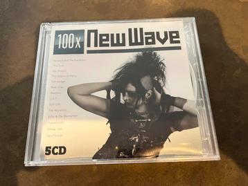 5 CD 100x New Wave beschikbaar voor biedingen