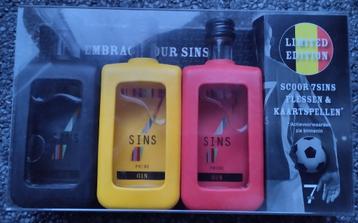 3 x 7 Sins Pride Gin in boxset ( Nieuw/sealed )