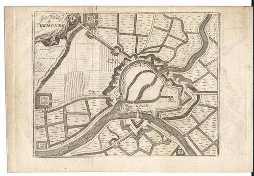 1769 - Dendermonde, Antiquités & Art, Art | Eaux-fortes & Gravures, Envoi
