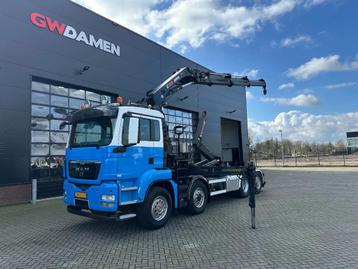 MAN TGS 35.440 8x4 H-6 Hydrodrive Haak/Hiab 288 EP-3 Euro 5, Cruise Control, Achat, Boîte manuelle, MAN