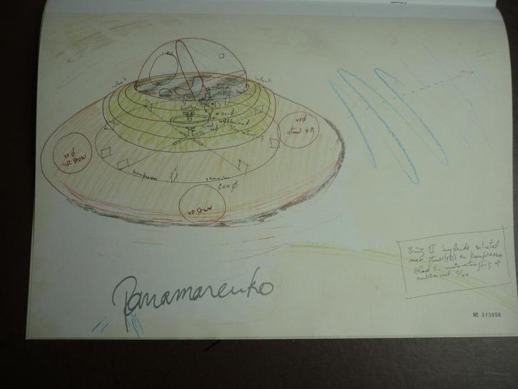 Panamarenko Bing II, Antiek en Kunst, Kunst | Litho's en Zeefdrukken, Ophalen
