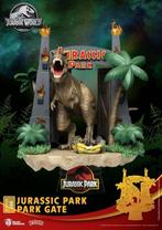 Jurassic Park Diorama Park Gate T-Rex - D-Stage - Nieuw, Statue, Réplique ou Modèle, Enlèvement ou Envoi, Film, Neuf