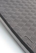 Tatamis 1mx1mx 4cm epaisseur. Mousse EVA gris/noir (neufs), Sport en Fitness, Info@kriden.be, Nieuw, Ophalen of Verzenden, Kriden