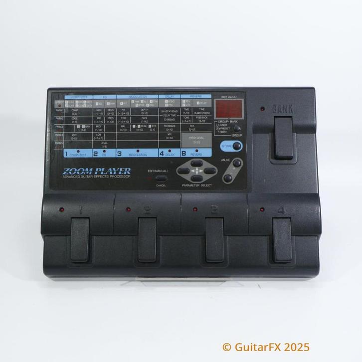 Zoom 2020 Multi-Effect, Muziek en Instrumenten, Effecten, Gebruikt, Reverb, Volume, Multi-effect, Ophalen of Verzenden