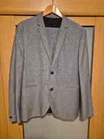 kostuum grijsblauw, Kleding | Heren, Kostuums en vesten, Ophalen, Maat 52/54 (L), Gedragen, Grijs