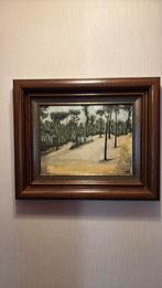 Schilderij in mooi kader, Antiek en Kunst, Kunst | Schilderijen | Klassiek, Ophalen