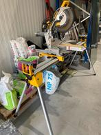 Dewalt DWS780 op onderstel, Doe-het-zelf en Bouw, Gereedschap | Zaagmachines, Ophalen of Verzenden, Zo goed als nieuw