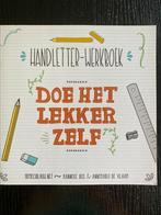 Handletter-werkboek Doe het lekker zelf - Hanneke Bos, Nieuw, Ophalen of Verzenden, Hanneke Bos, Overige onderwerpen