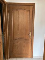 Vol eiken binnendeur, Doe-het-zelf en Bouw, Deuren en Vliegenramen, Ophalen, Zo goed als nieuw, Binnendeur