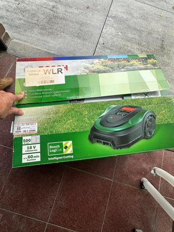 Robotmaaier bosch indigo s500 (laadstation stuk!!) beschikbaar voor biedingen