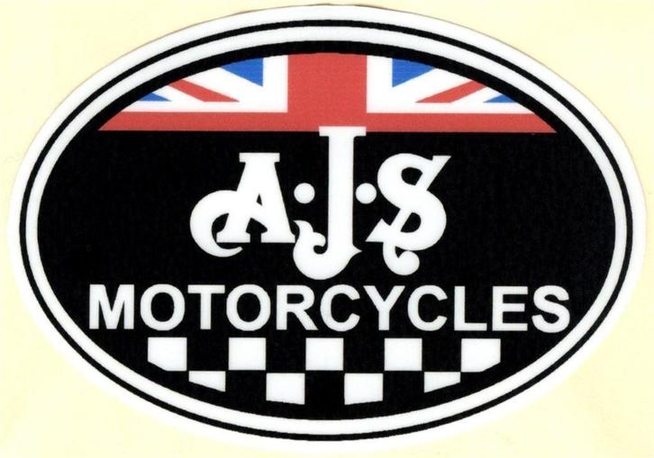 AJS Motorcycles sticker #9, Motos, Accessoires | Autocollants, Envoi